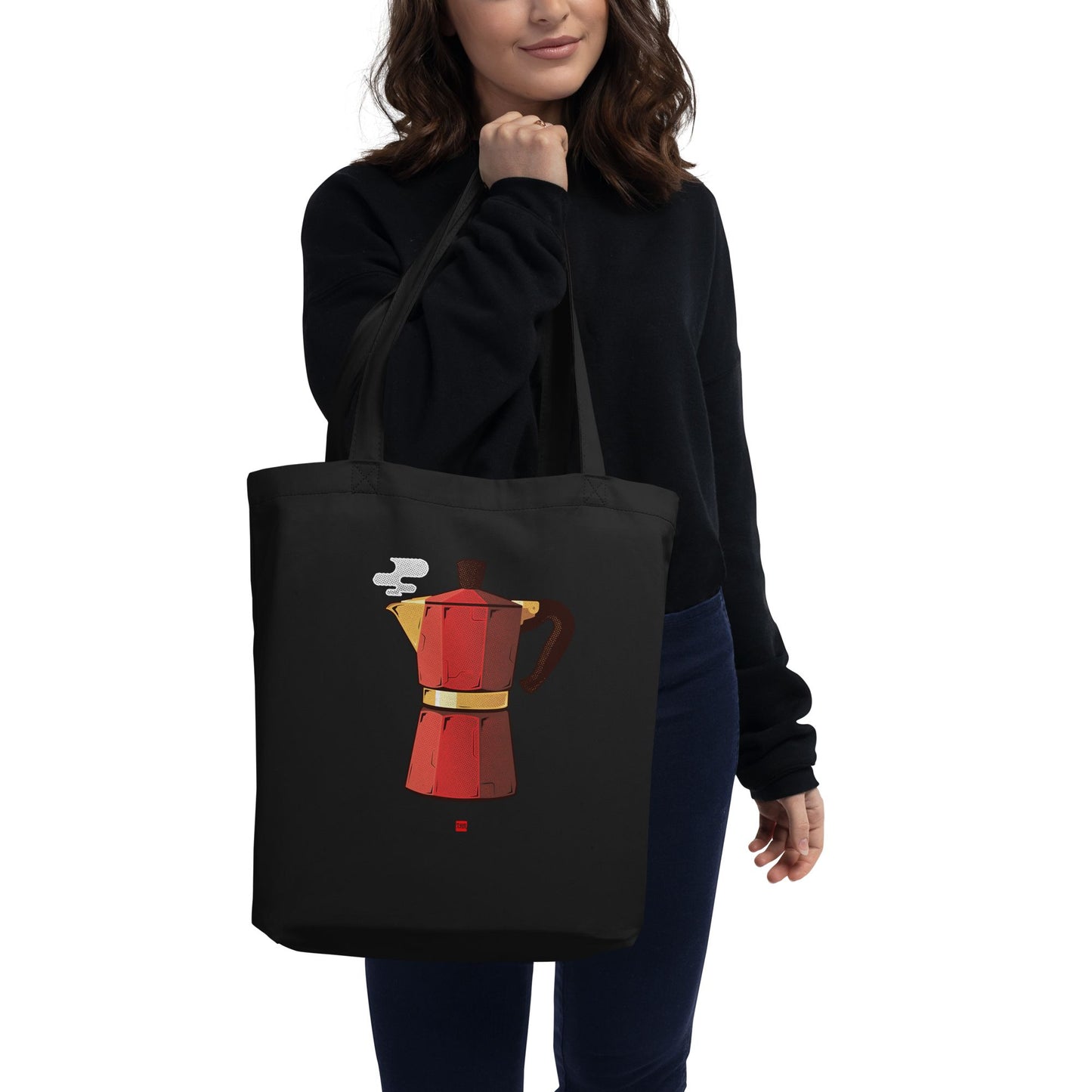 Iron Moka Pot Tote Bag