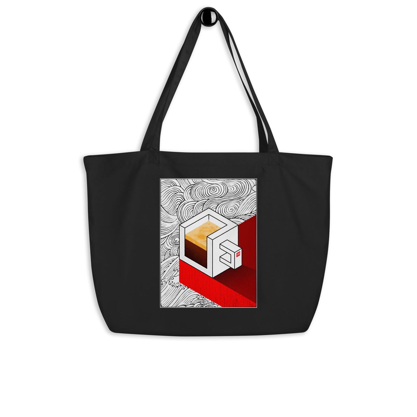Coffee isometric Tote Bag (Light)