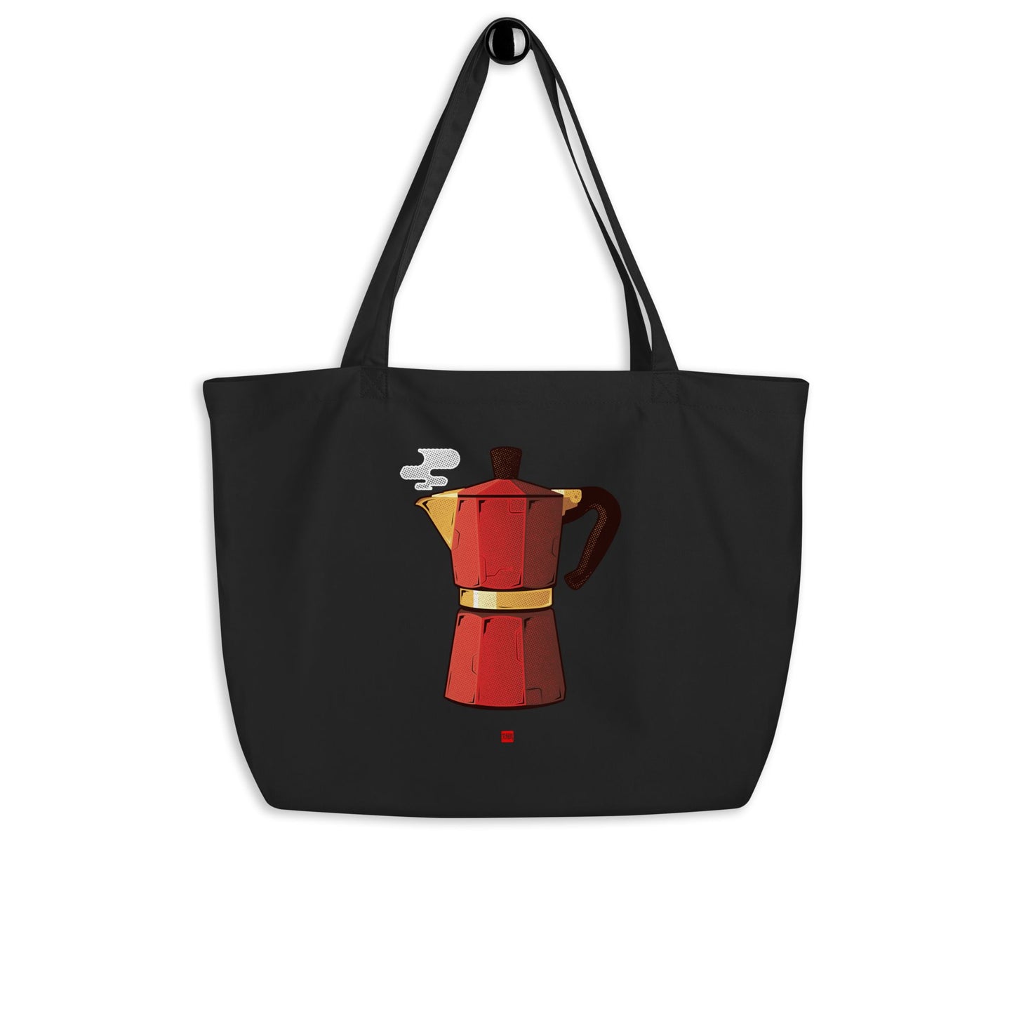Iron Moka Pot Tote Bag