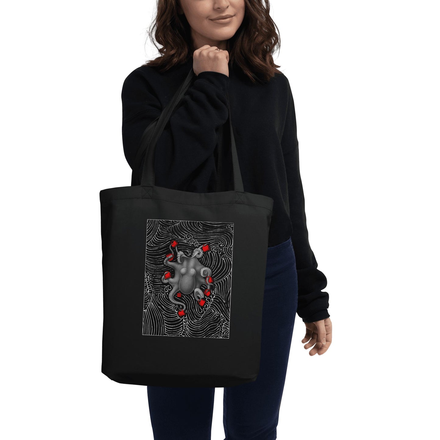Octoffee Tote Bag (Dark)