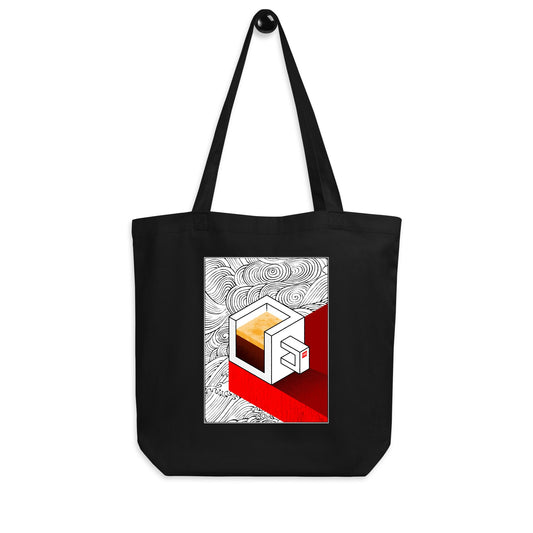 Coffee isometric Tote Bag (Light)