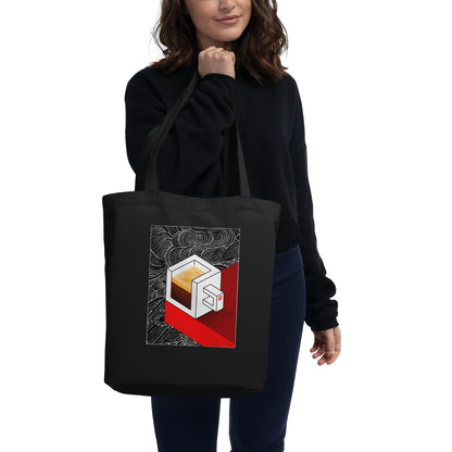 Coffee isometric Tote Bag (Dark)