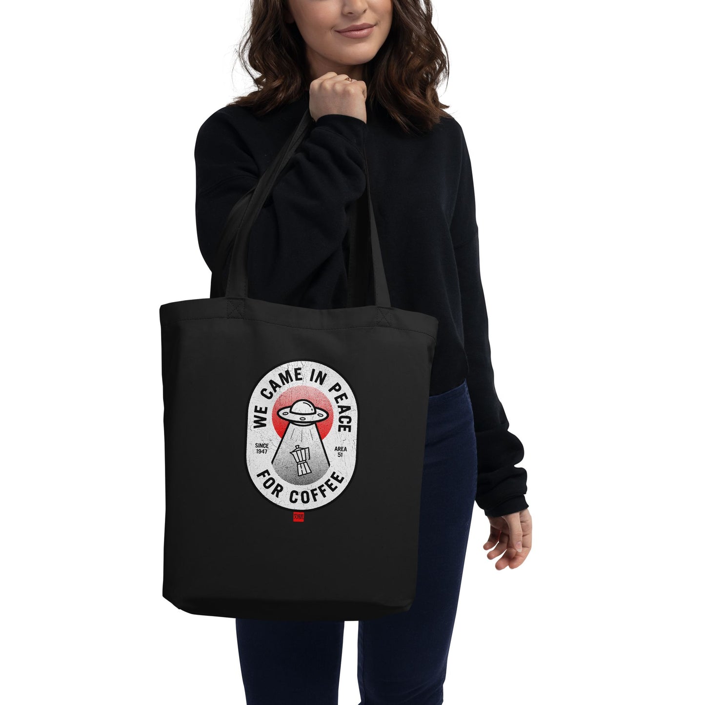 Alien Coffee Tote Bag