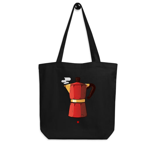 Iron Moka Pot Tote Bag