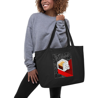Coffee isometric Tote Bag (Dark)