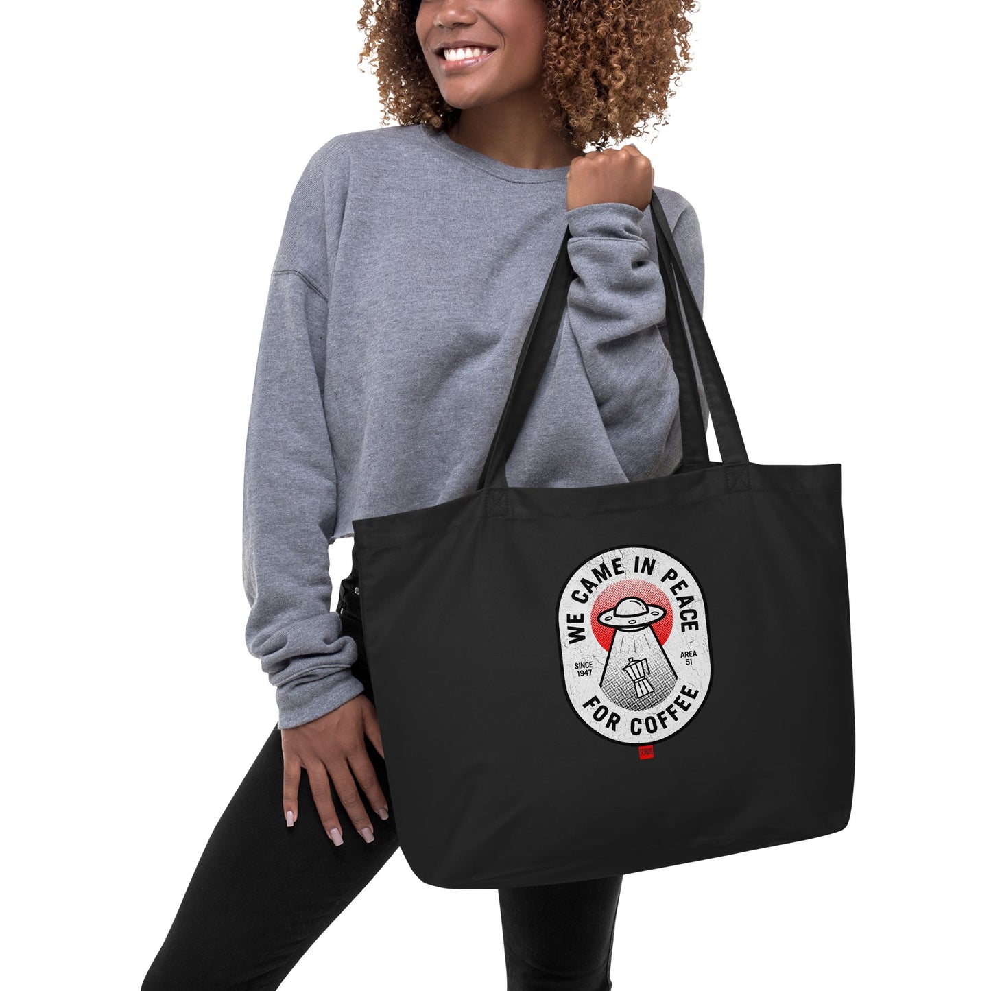 Alien Coffee Tote Bag