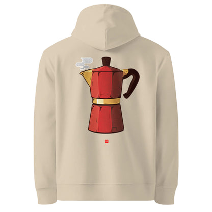 Iron Moka Pot Hoodie (Light)