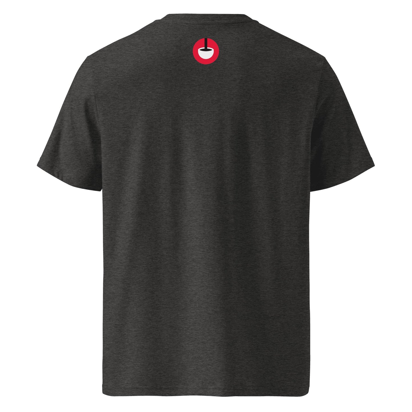 Coffee Red Weave Stamp T-Shirt (Dark)