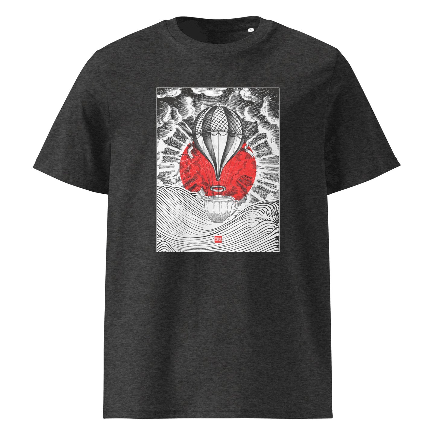 Coffee Travels T-shirt (Dark)