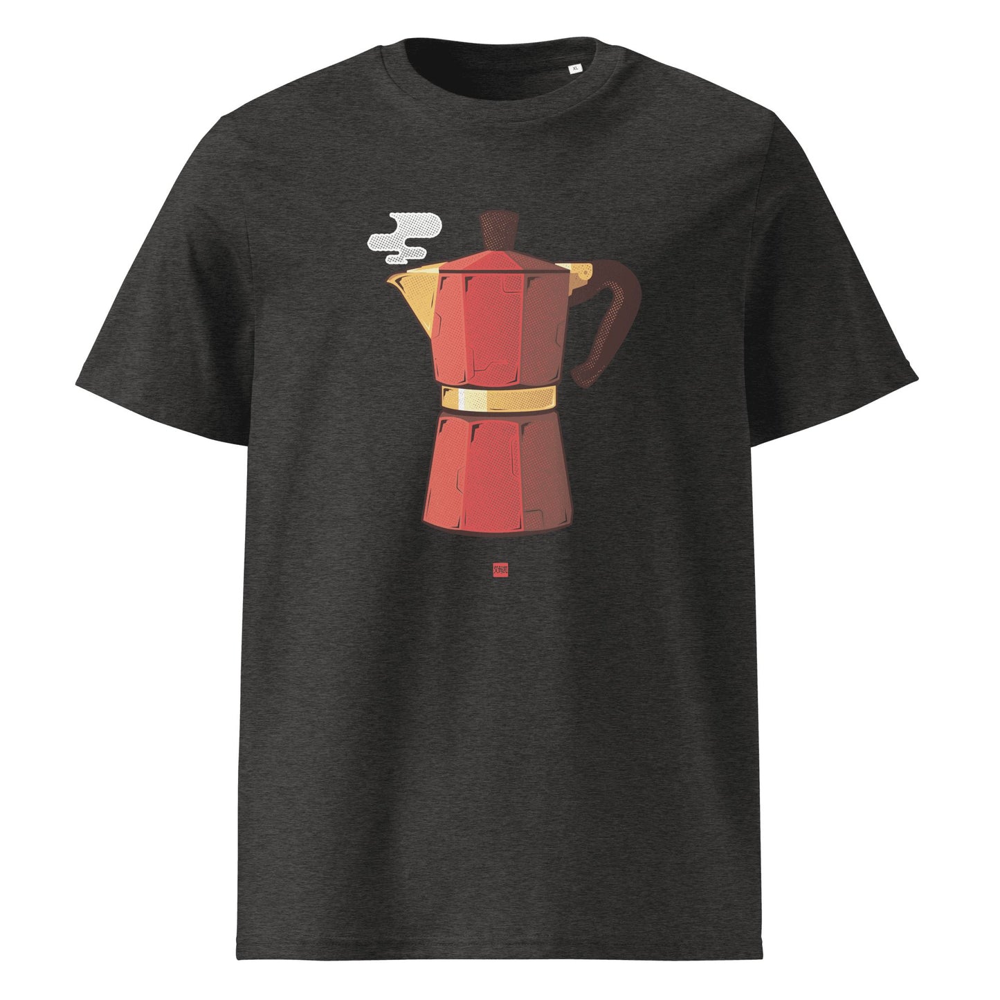 Iron Moka Pot T-shirt (Dark)