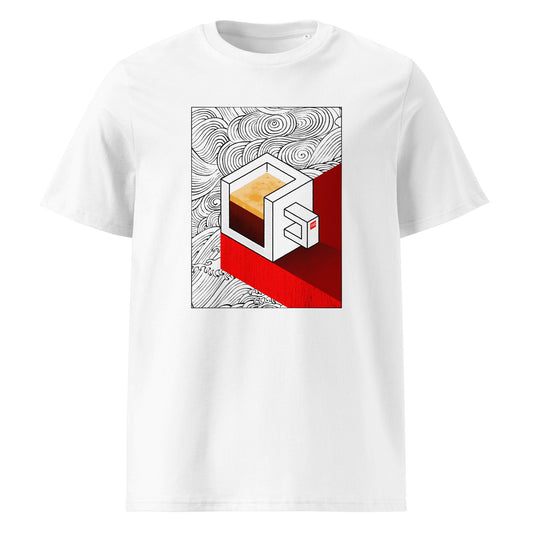 Coffee isometric T-shirt (Light)